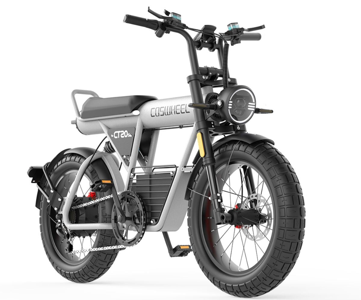 Off-road e-bike Equipped with super motor 1500W 60V27.5AH lithium battery 20"*5.0 fat tires Specially suitable for touring, sand, snow, mountains and other adventurous places.