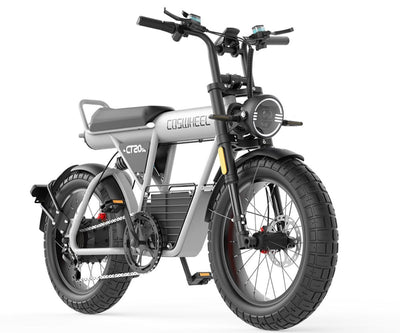 Off-road e-bike Equipped with super motor 1500W 60V27.5AH lithium battery 20"*5.0 fat tires Specially suitable for touring, sand, snow, mountains and other adventurous places.