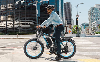 Electric Bike KETELES 48V 23AH Dual Motor 1000W*2 26"*4.0 MTB