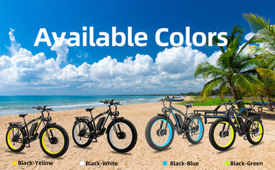 Electric Bike KETELES 48V 23AH Dual Motor 1000W*2 26"*4.0 MTB