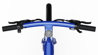 Minimalist Fitness Step-through e-Bike w/ up to 62 miles Max Operating Range and 20 MPH Max Speed - Bolt Blue