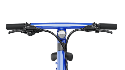 Minimalist Fitness Step-through e-Bike w/ up to 62 miles Max Operating Range and 20 MPH Max Speed - Bolt Blue