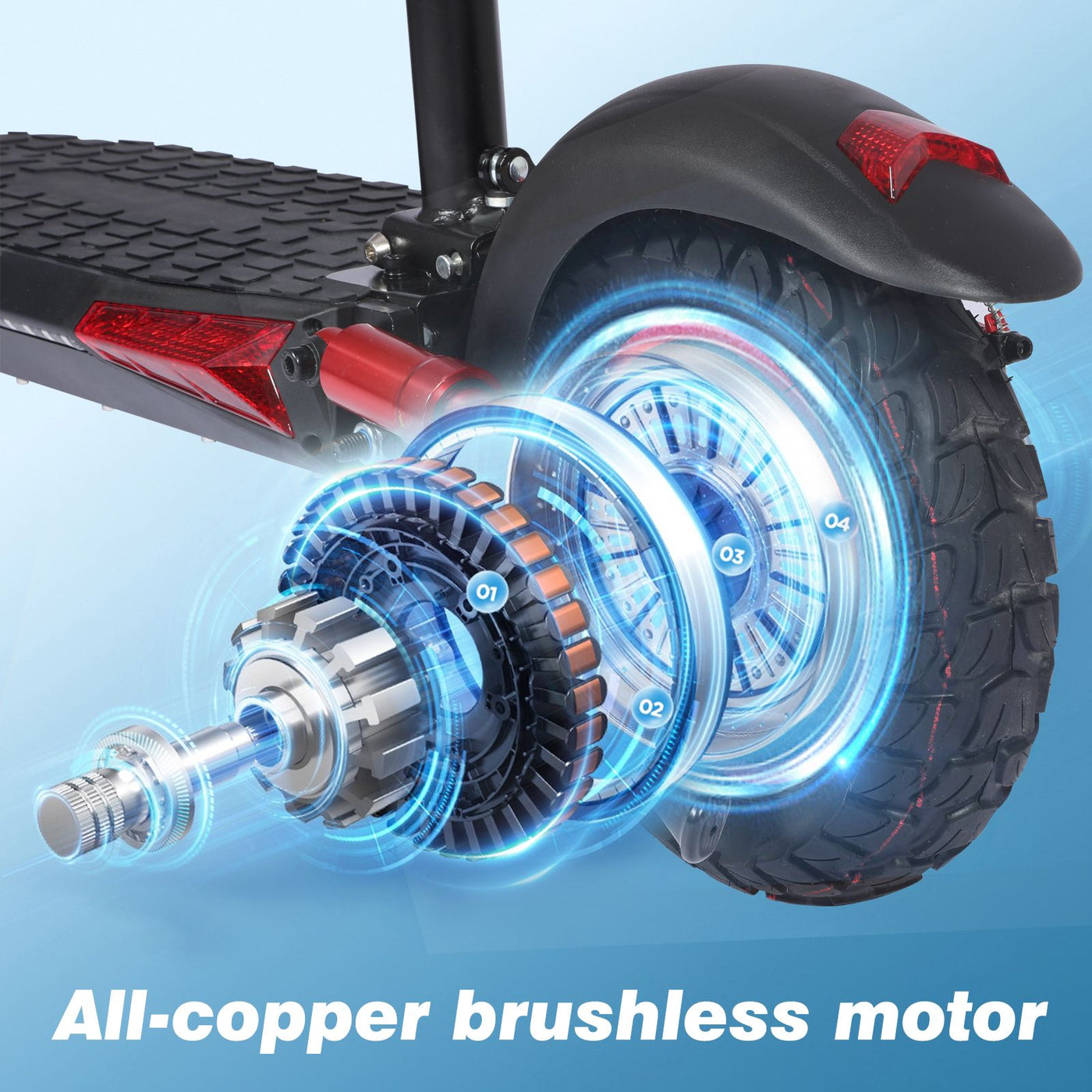 WHOSU Adult Electric Scooter with Removable Seat, 1200W Motor, Max 35mph, 33 Miles, 11" Off Road Tires, Fast Electric Scooter for Adults, E Scooter w/ 4 Braking System